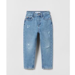 Zara Girls Mom Fit Jeans